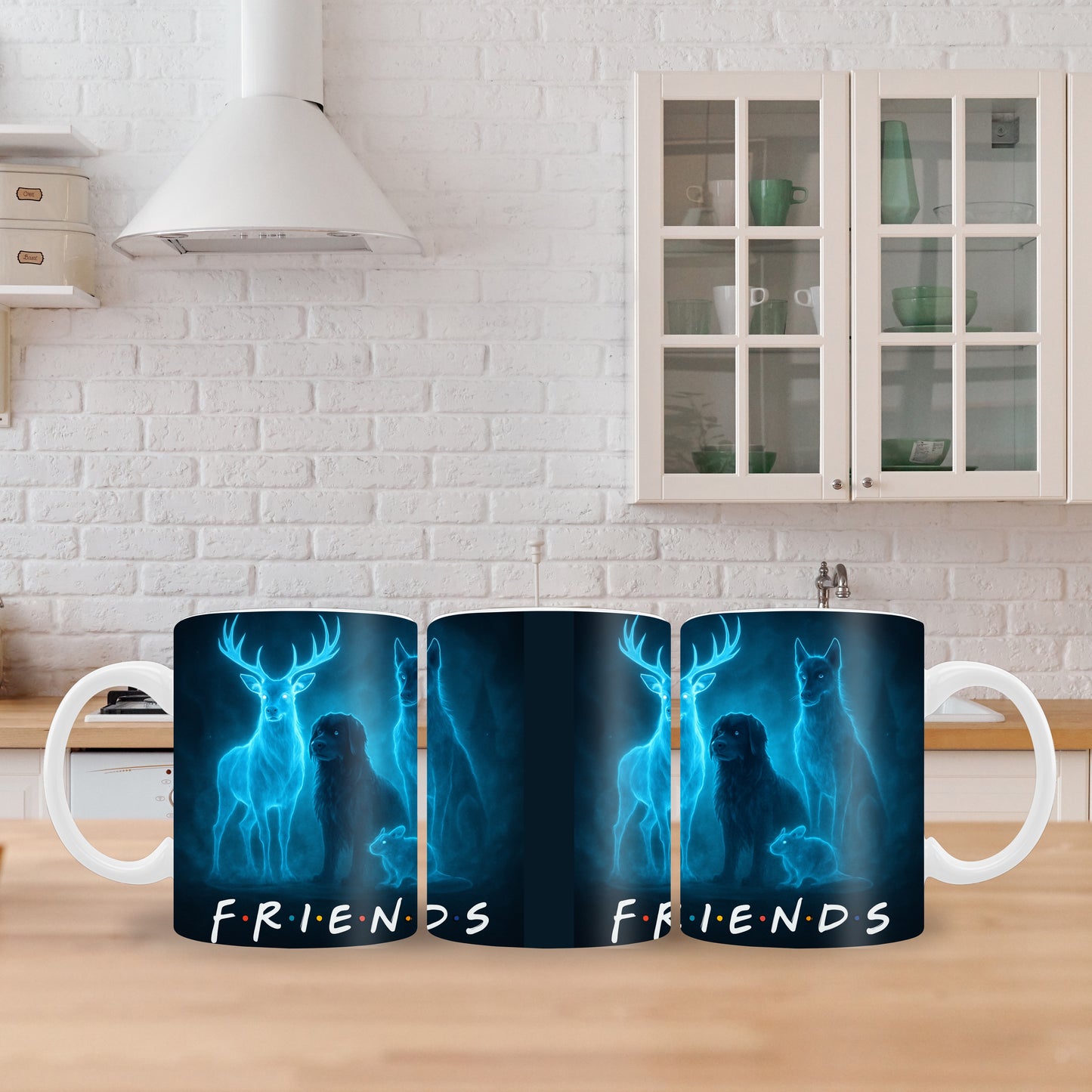 Marauders Friends Style Mug - Harry Potter Animagus Coffee Cup
