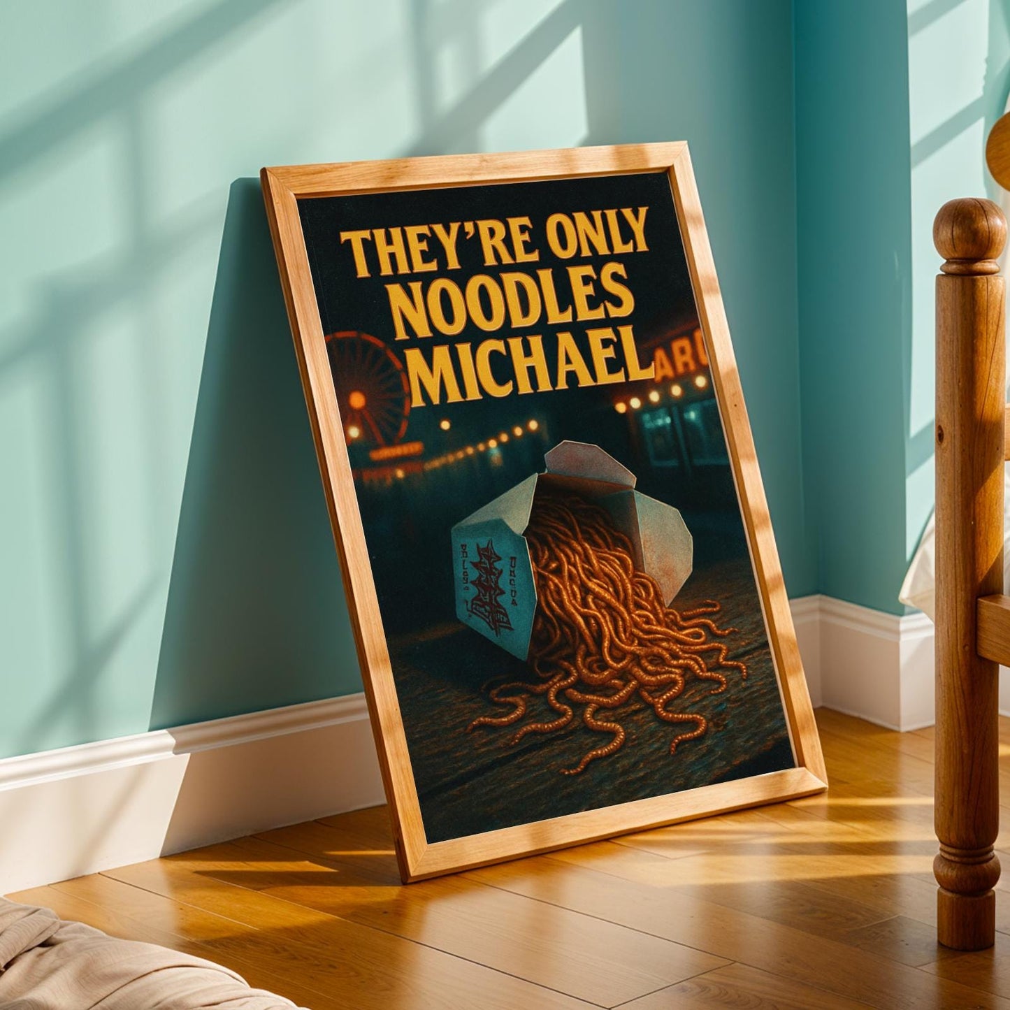 Lost Boys Noodles Poster - They're Only Noodles Michael Art