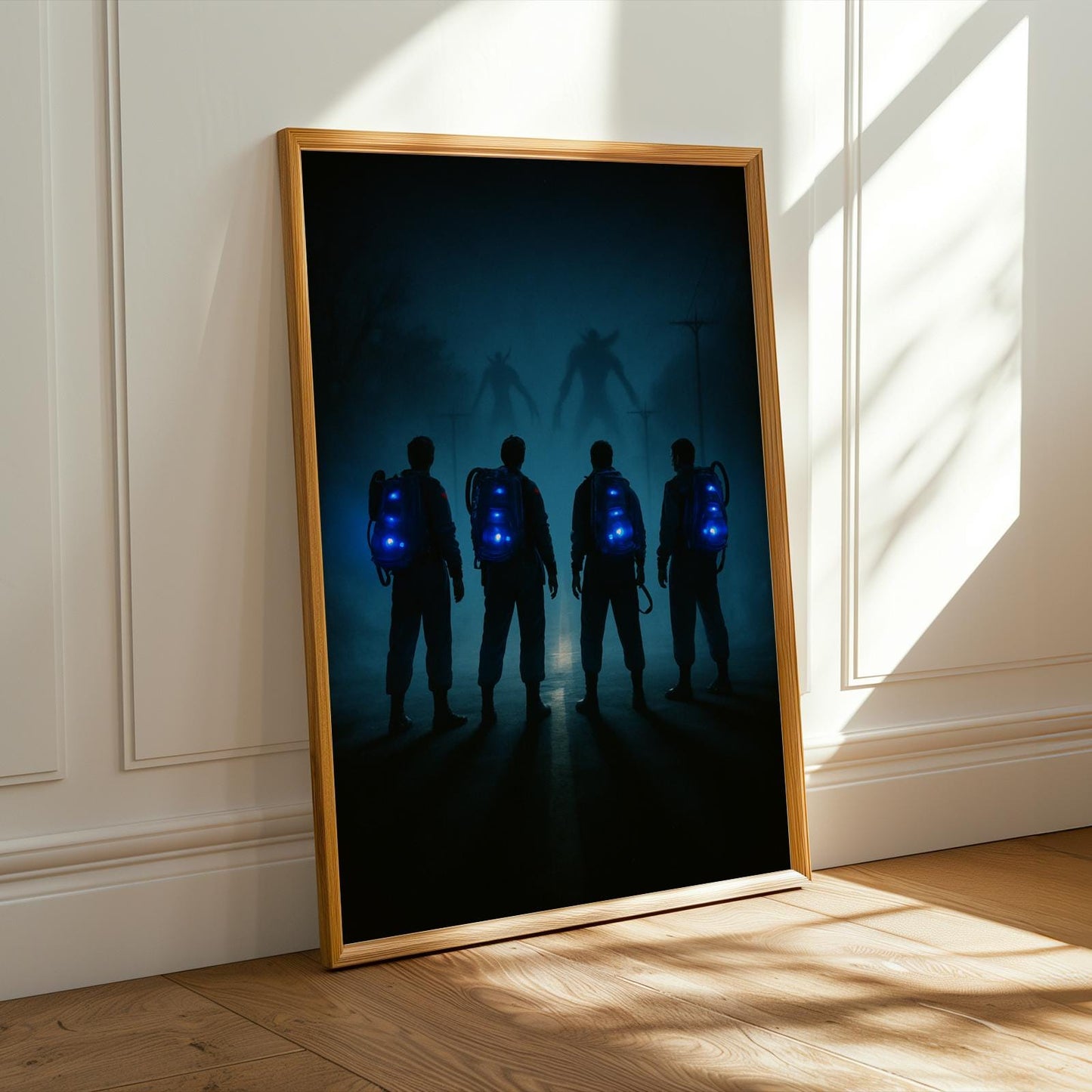 Ghostbusters Stranger Things - Retro Sci-Fi Art