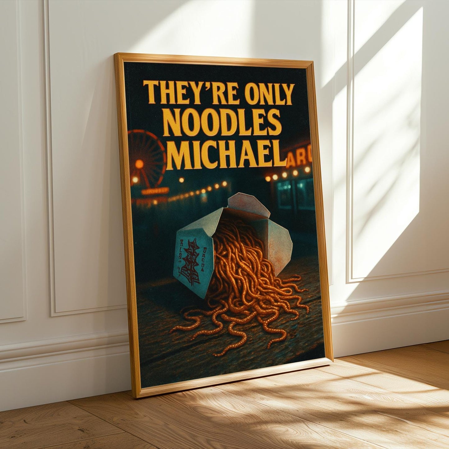 Lost Boys Noodles Poster - They're Only Noodles Michael Art