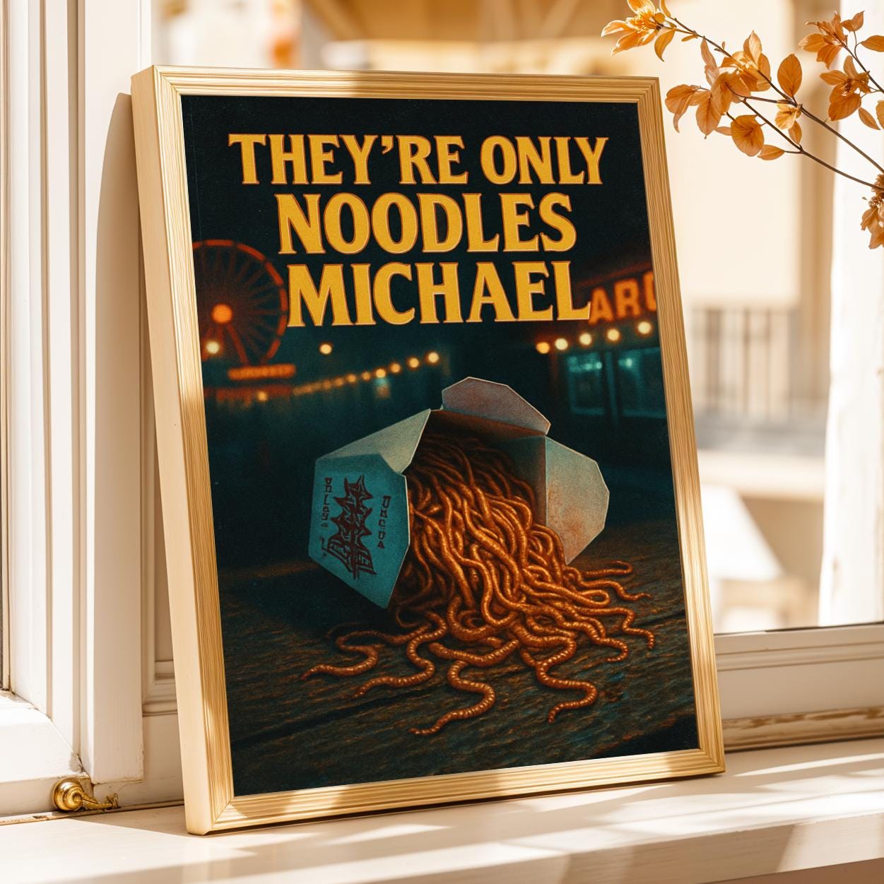 Lost Boys Noodles Poster - They're Only Noodles Michael Art