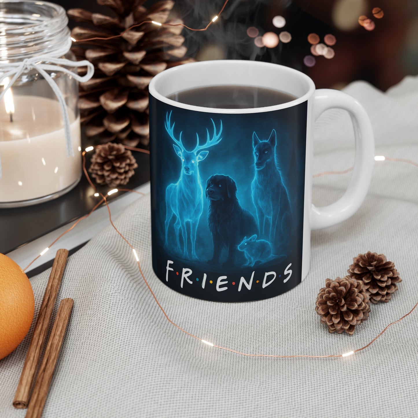 Marauders Friends Style Mug - Harry Potter Animagus Coffee Cup
